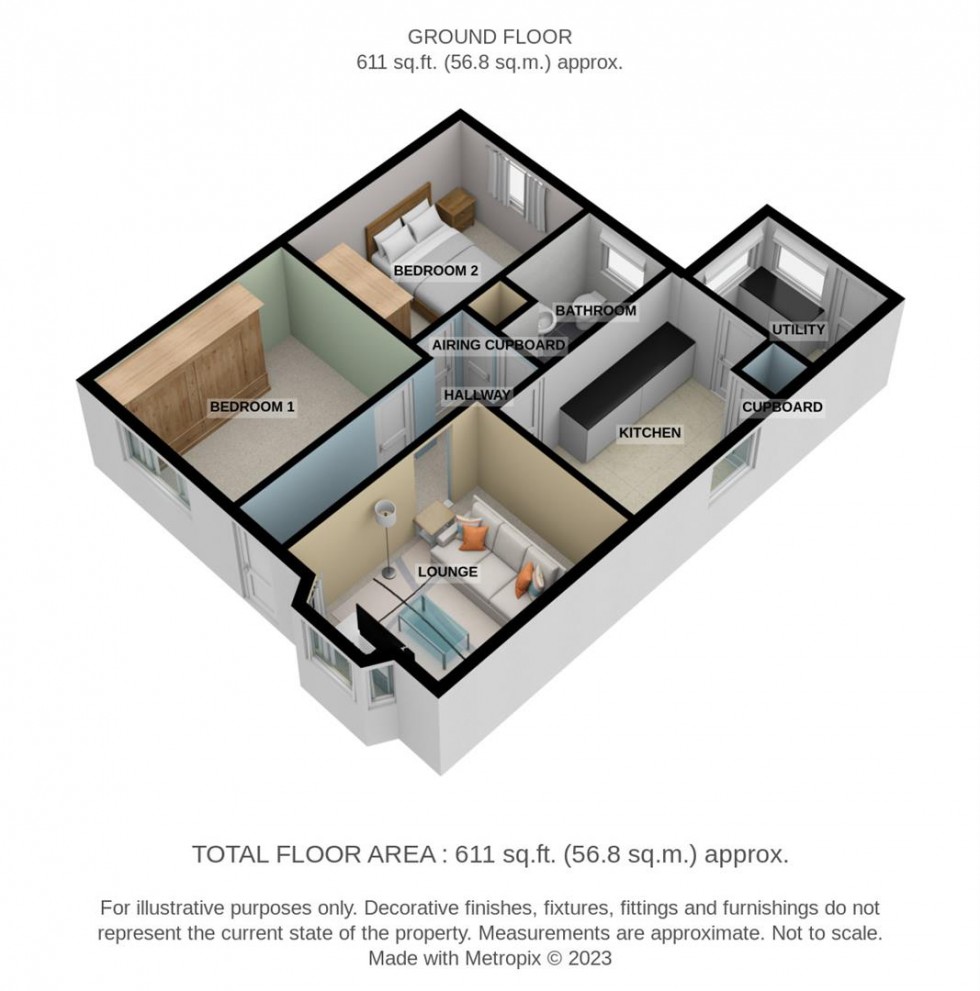 Floorplan for Abbotts Walk, Bexleyheath