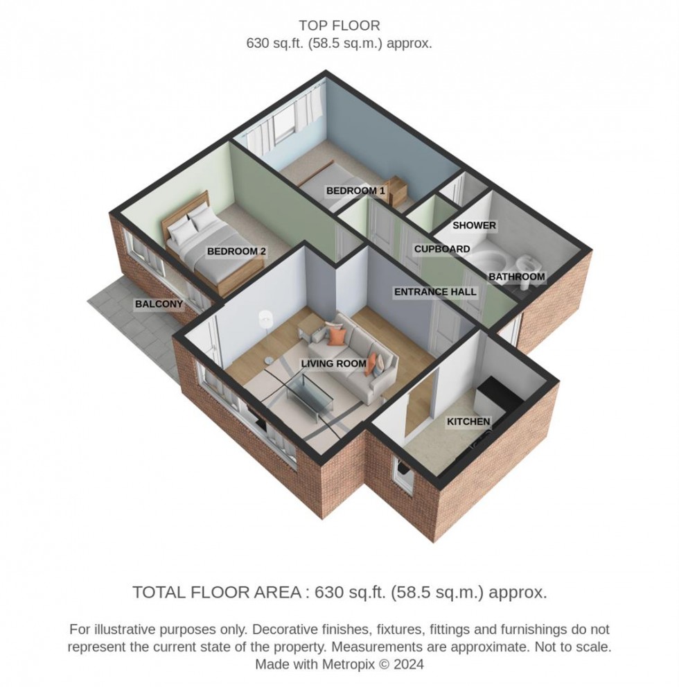 Floorplan for Crook Log, Bexleyheath