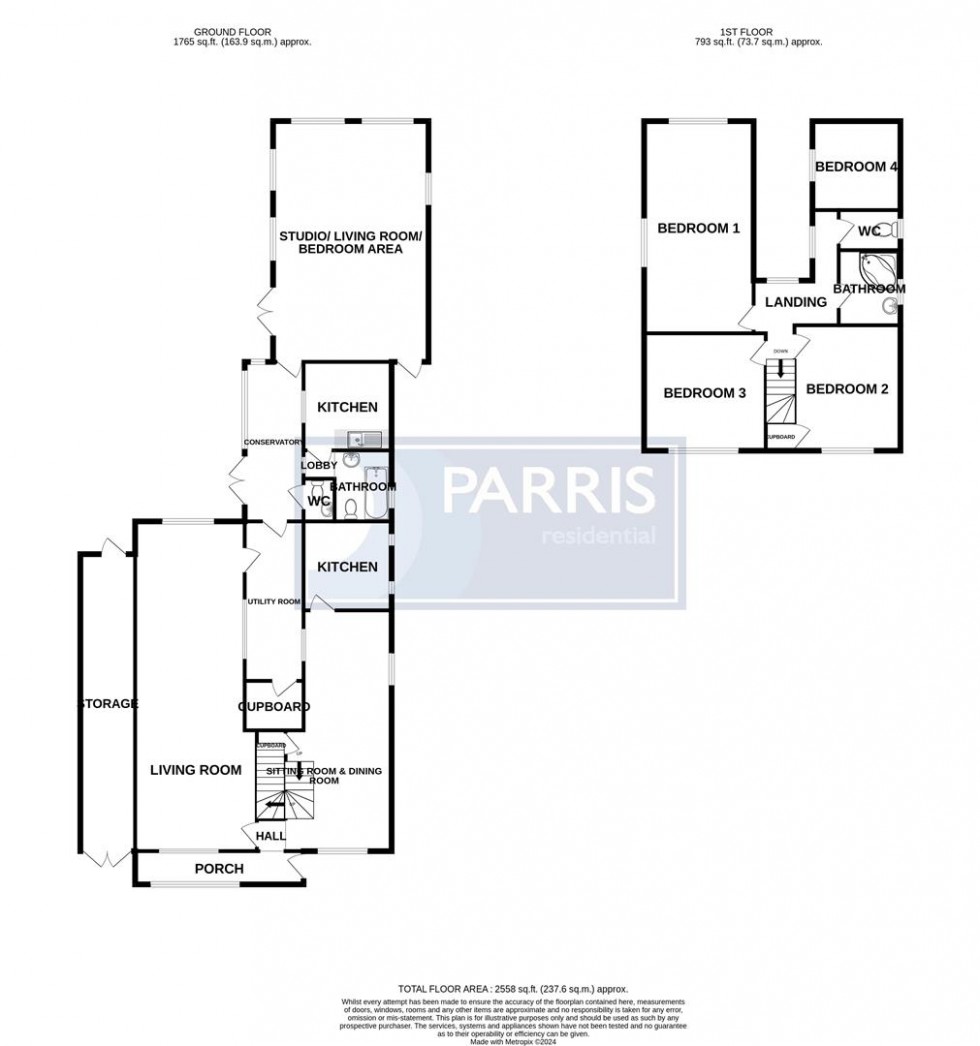 Floorplan for Lion Road, Bexleyheath