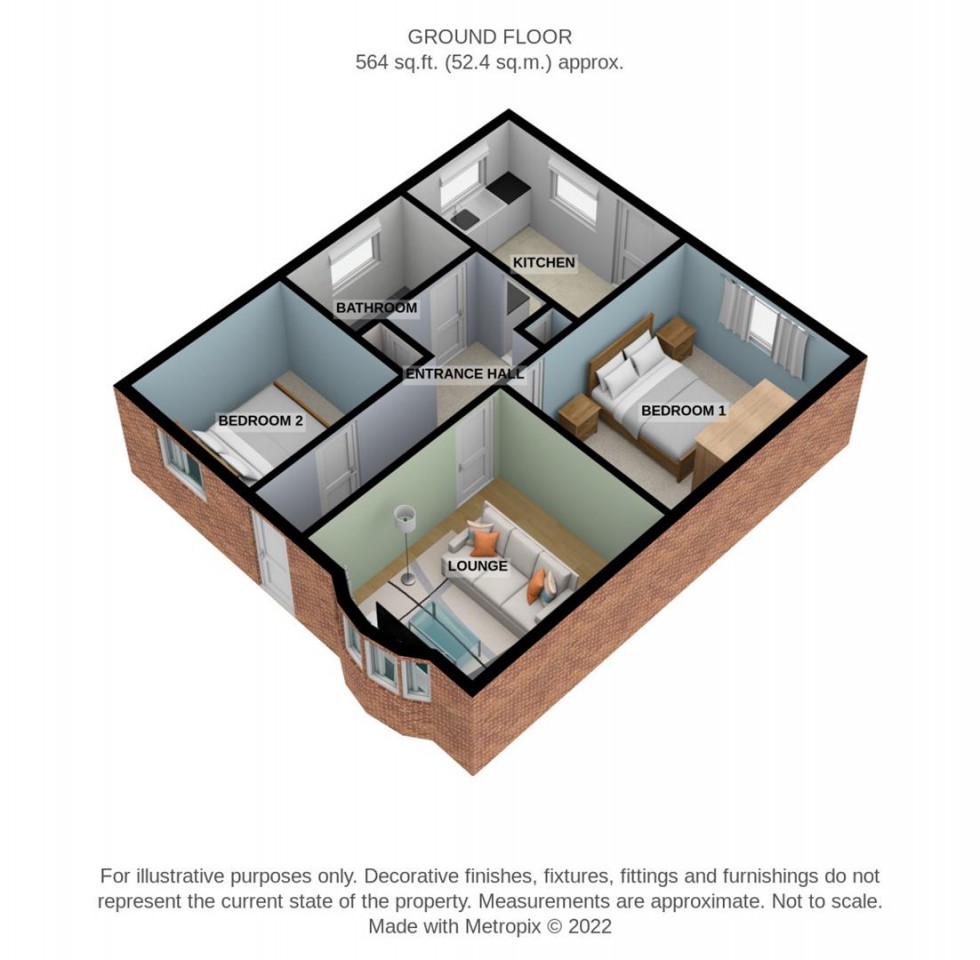 Floorplan for Brampton Road, Bexleyheath