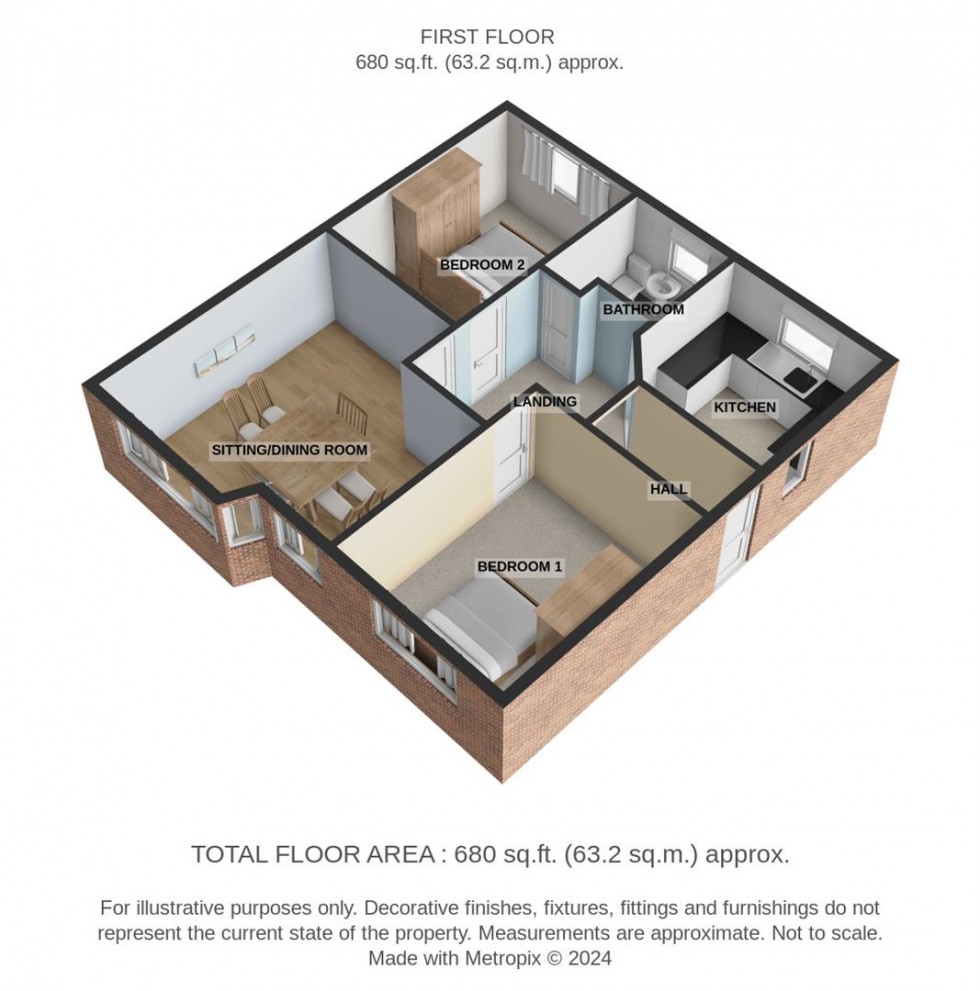 Floorplan for Fairfield Road, Bexleyheath