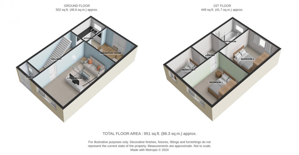 Floorplan for Hansol Road, Bexleyheath