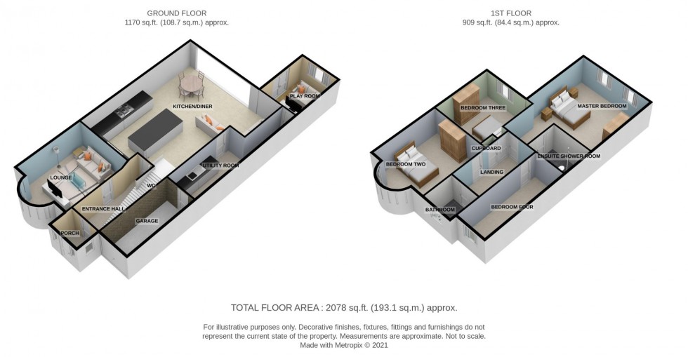 Floorplan for Sheridan Road, Bexleyheath