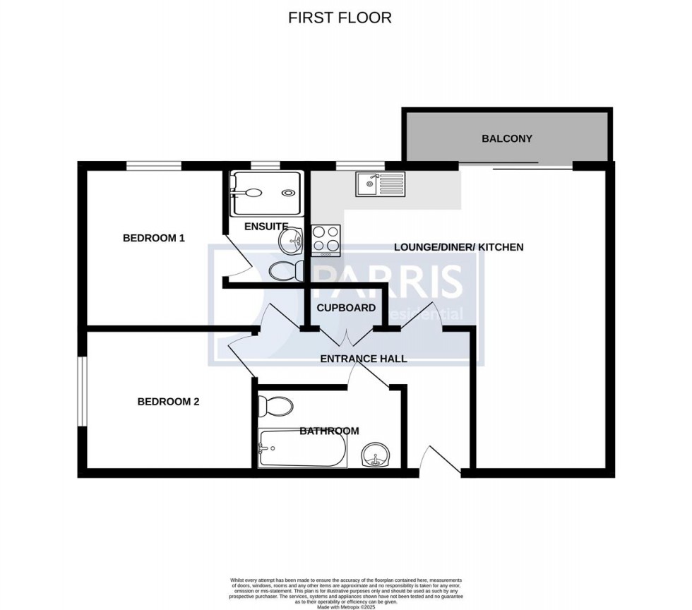 Floorplan for Talehangers Close, Bexleyheath