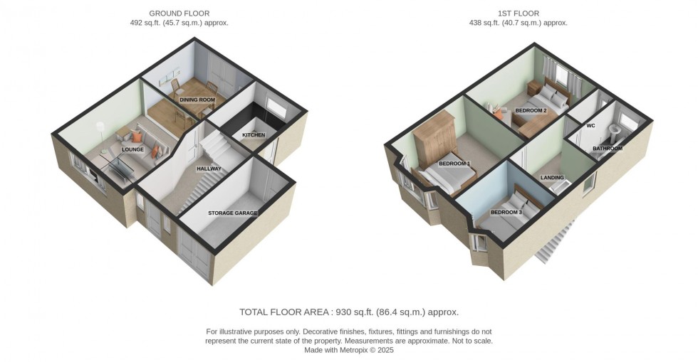 Floorplan for Malvern Avenue, Bexleyheath