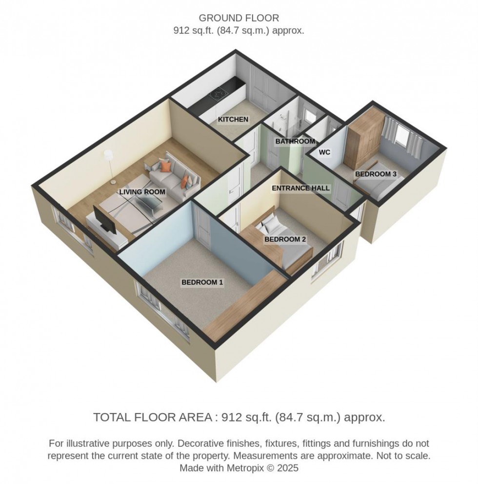 Floorplan for Basilon Road, Bexleyheath