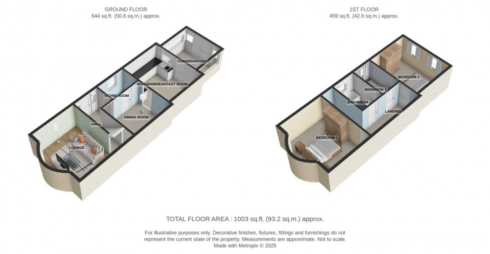 Floorplan for Brixham Road, Welling