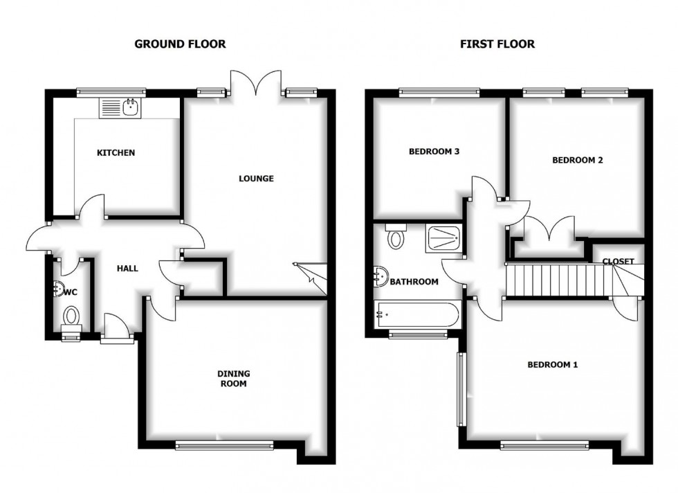 Floorplan for The South Glade, Bexley